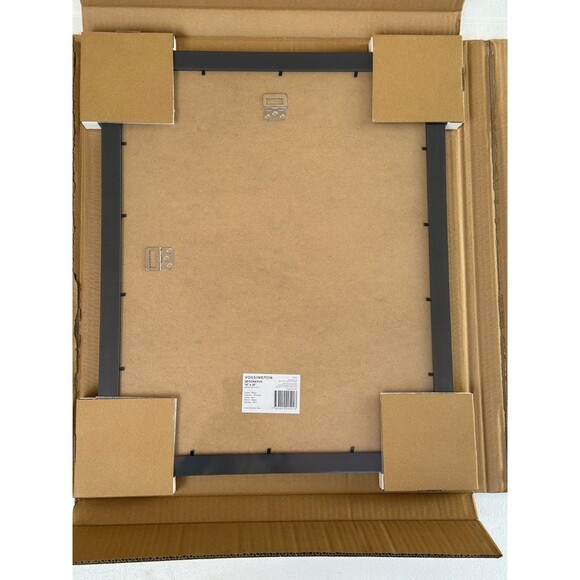Vossington 16x20 Black Picture Frame - Plexiglass Craft Supply for Art & Photos - Picture 9 of 12